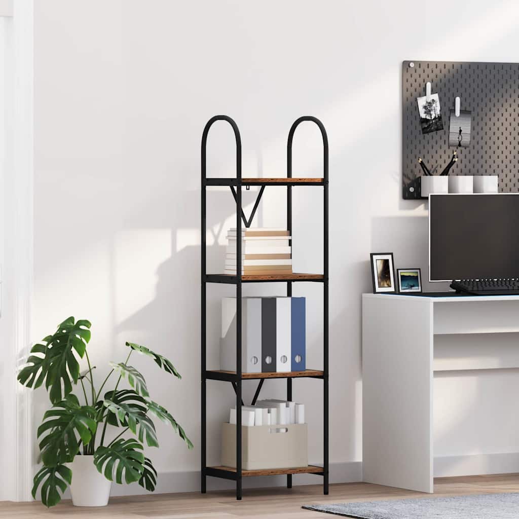 Bücherregal Altholz 40 x 30 x 146 cm Holzwerkstoff