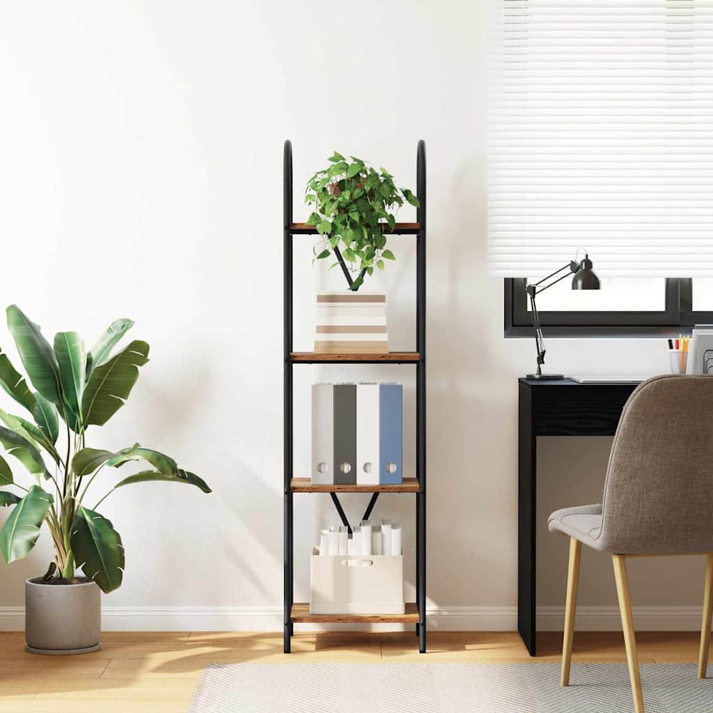 Bücherregal Altholz 40 x 30 x 146 cm Holzwerkstoff