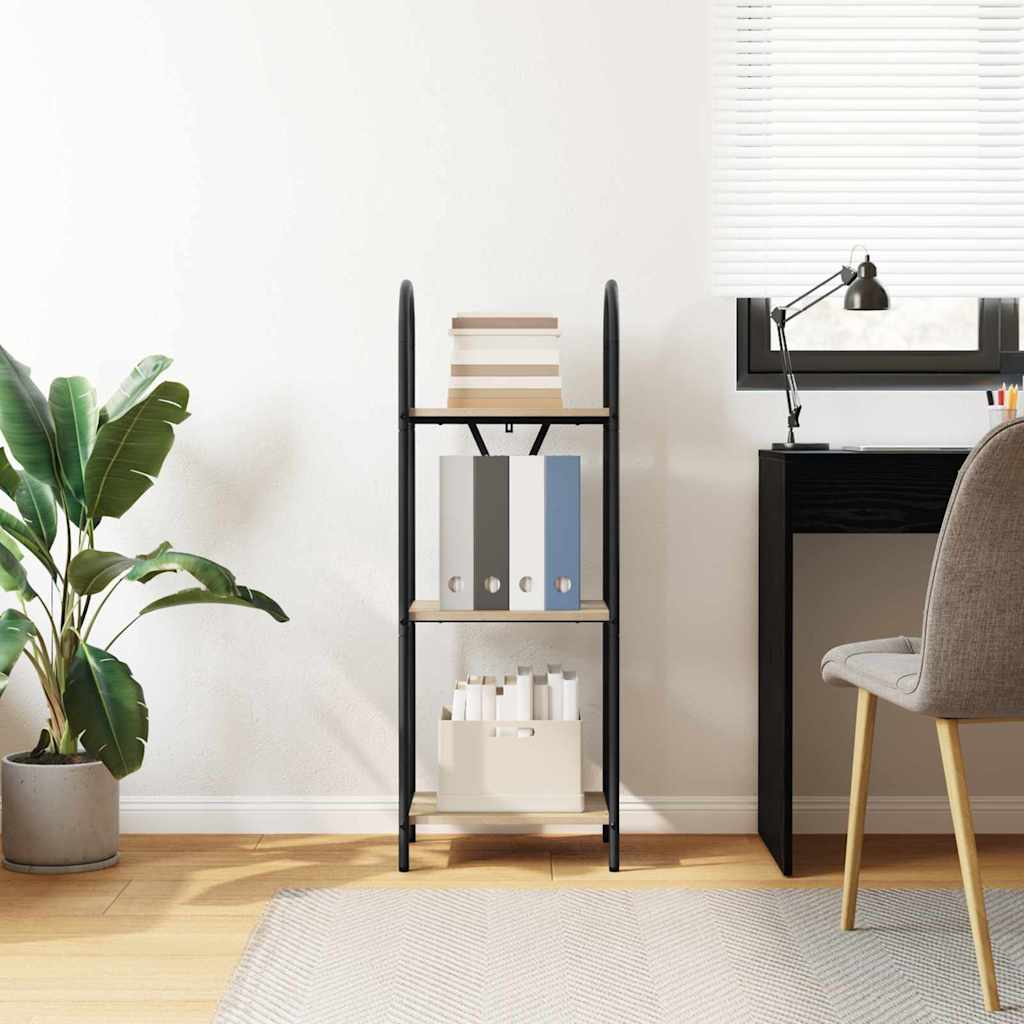 Bücherregal Sonoma-Eiche 40 x 30 x 109 cm Holzwerkstoff