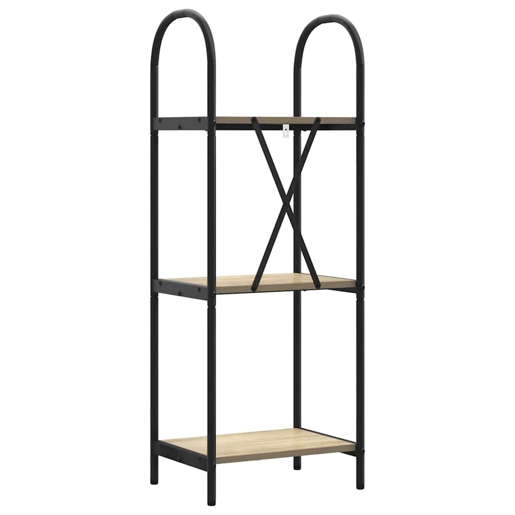Bücherregal Sonoma-Eiche 40 x 30 x 109 cm Holzwerkstoff