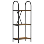 Bücherregal Geräucherte Eiche 40 x 30 x 109 cm Holzwerkstoff