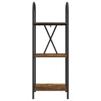 Bücherregal Geräucherte Eiche 40 x 30 x 109 cm Holzwerkstoff