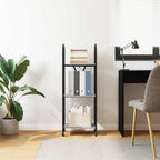 Bücherregal Graues Sonoma 40 x 30 x 109 cm Holzwerkstoff