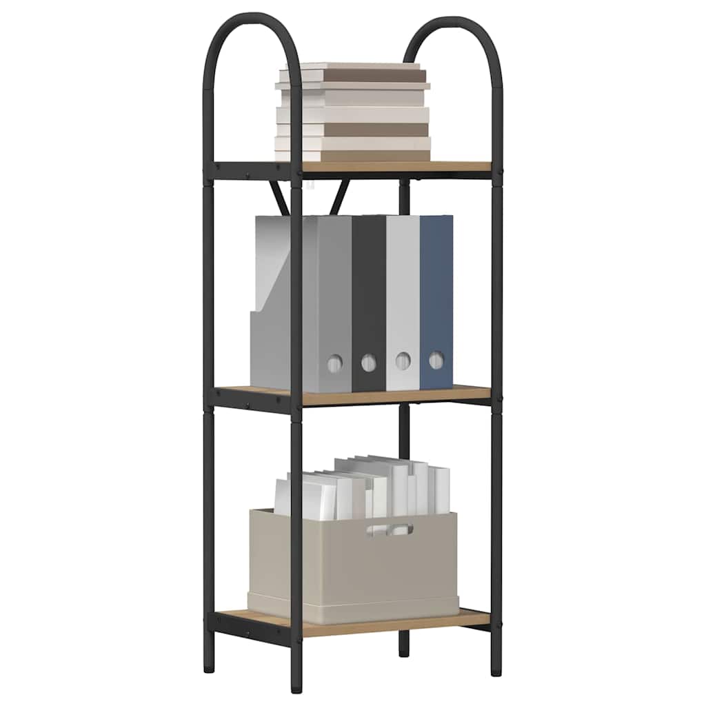 Bücherregal Artisan-Eiche 40 x 30 x 109 cm Holzwerkstoff
