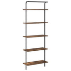 Bücherregal Geräucherte Eiche 60 x 24 x 168 cm Holzwerkstoff