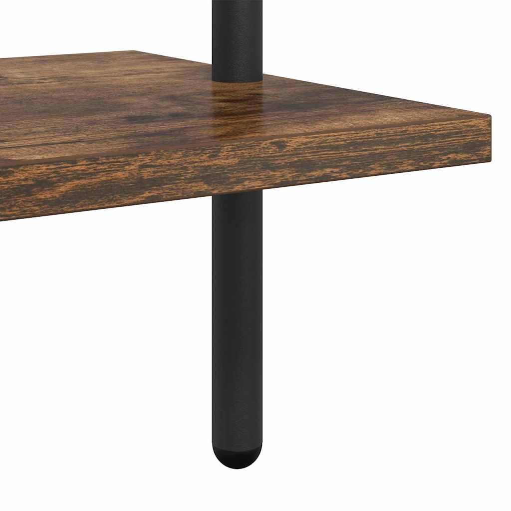 Bücherregal Geräucherte Eiche 60 x 24 x 203 cm Holzwerkstoff