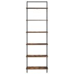Bücherregal Geräucherte Eiche 60 x 24 x 203 cm Holzwerkstoff