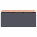 Gartenbank Anthrazit 100 x 40 x 43 cm