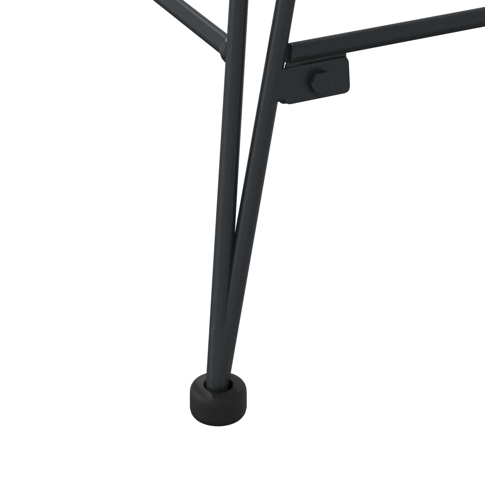 Esszimmerstuhl 2 pcs Rattan und Eisen Natur 44,5 x 54,5 x 85 cm
