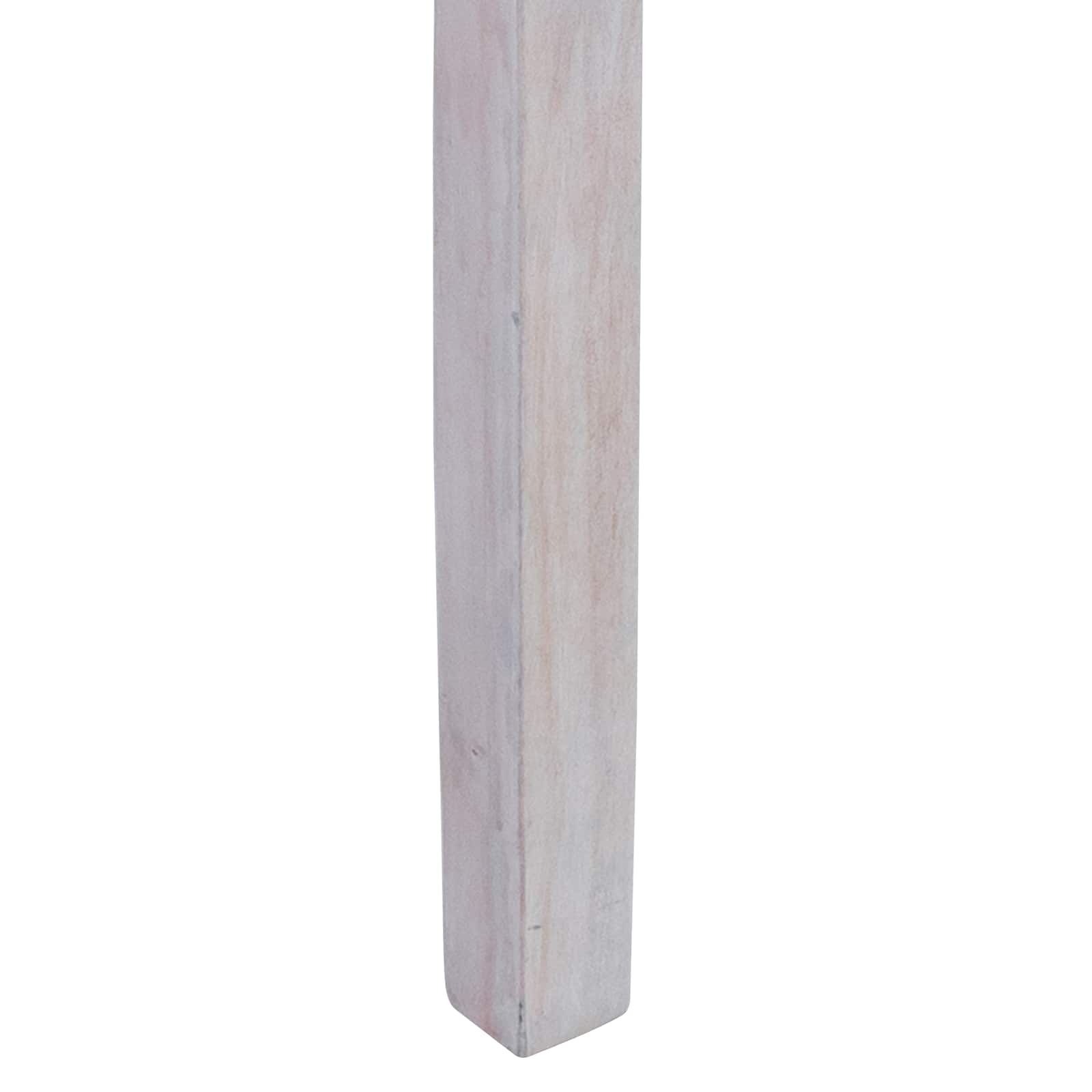 Esszimmerstuhl 2 pcs Kubu-Rattan und Massivholz aus Mahagoni