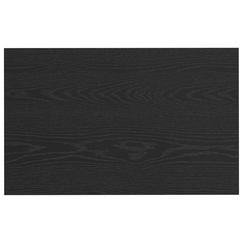 Couchtisch Schwarz Eichen-Optik 82 x 50 x 40 cm Holzwerkstoff