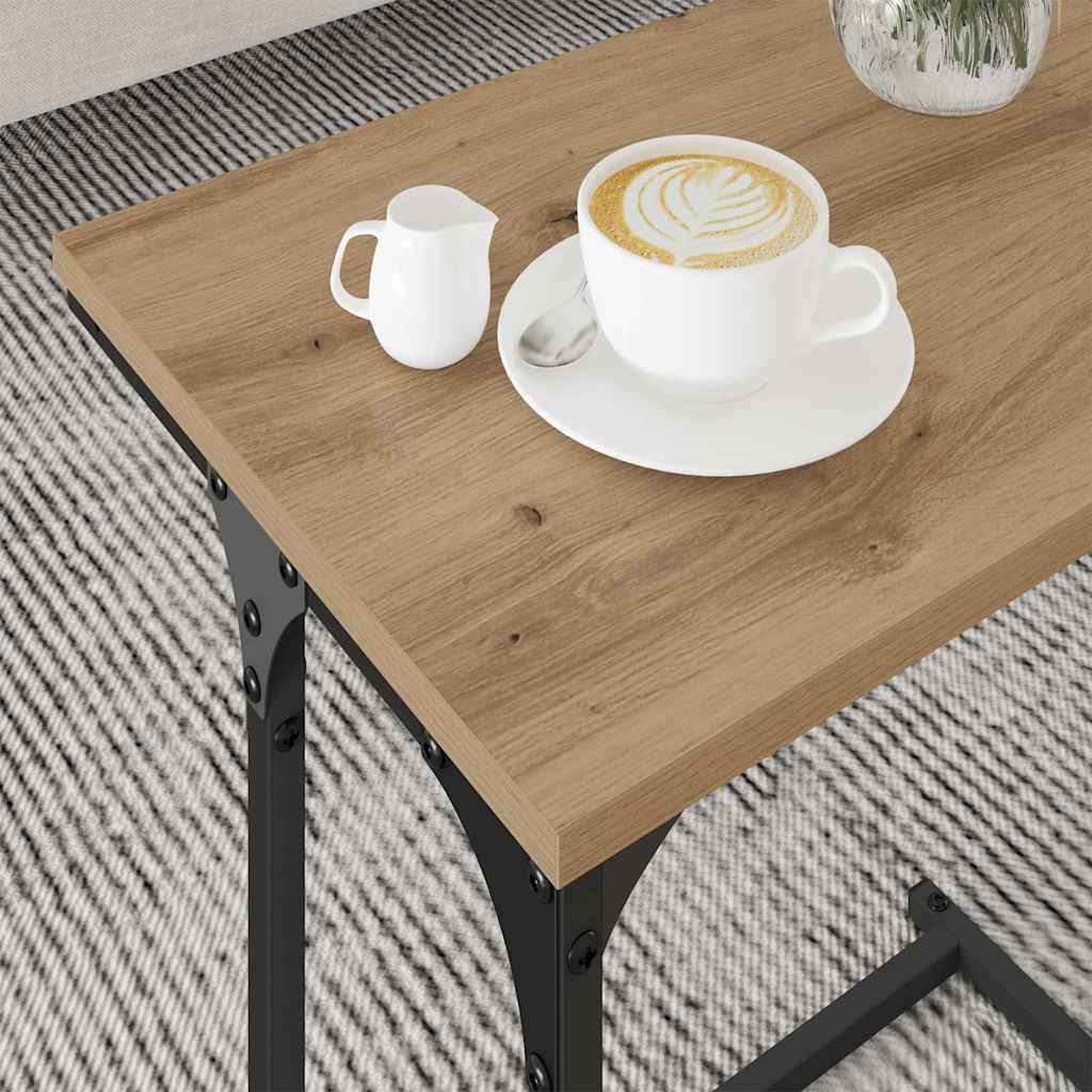 Nesting Couchtisch 3 pcs Artisan-Eiche Holzwerkstoff