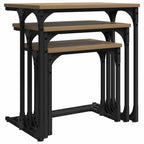 Nesting Couchtisch 3 pcs Artisan-Eiche Holzwerkstoff