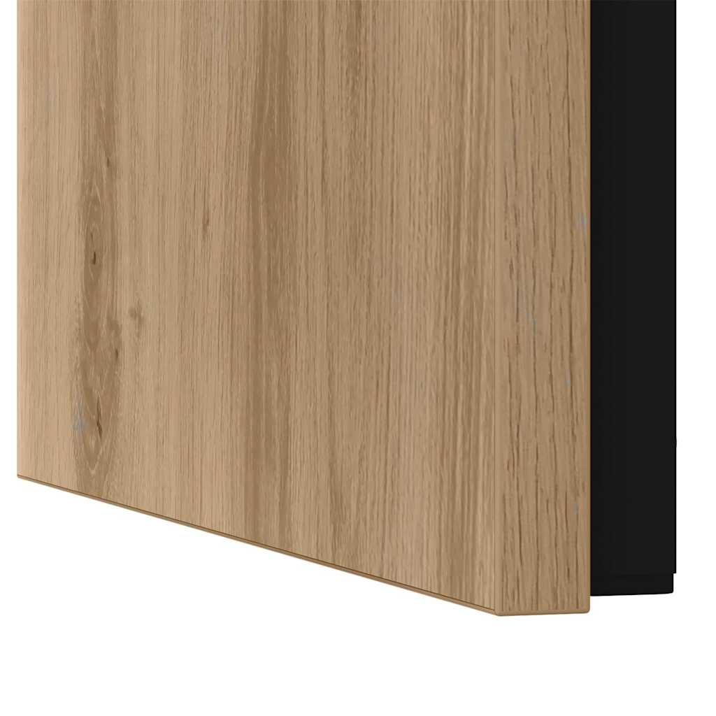 Couchtisch 3 pcs Artisan-Eiche Holzwerkstoff