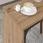 Couchtisch 3 pcs Artisan-Eiche Holzwerkstoff