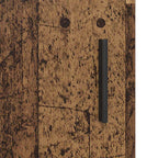Badezimmerschrank mit Tür Altholz 90 x 33 x 60 cm Holzwerkstoff