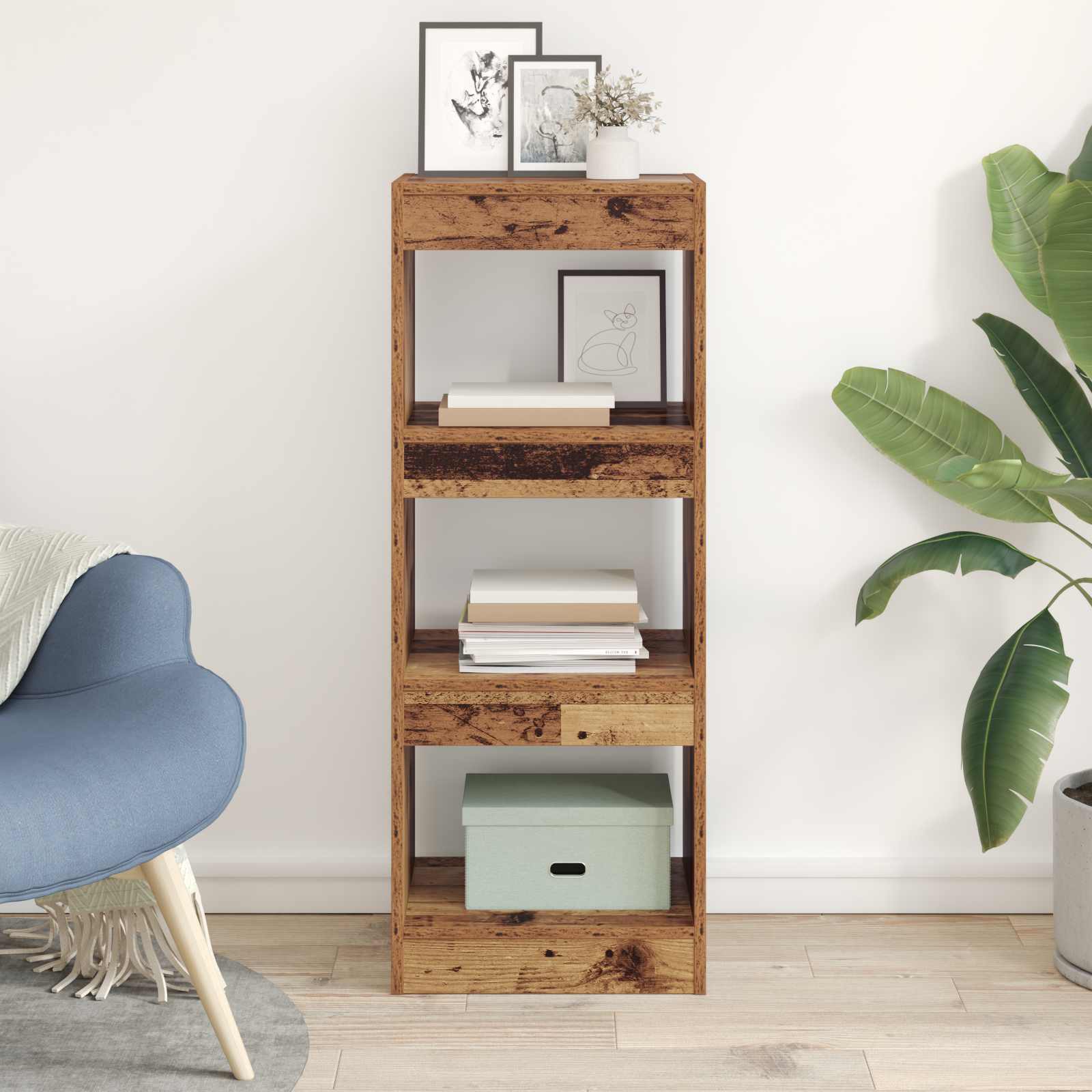 Bücherregal Braun 40 x 30 x 103 cm Holzwerkstoff