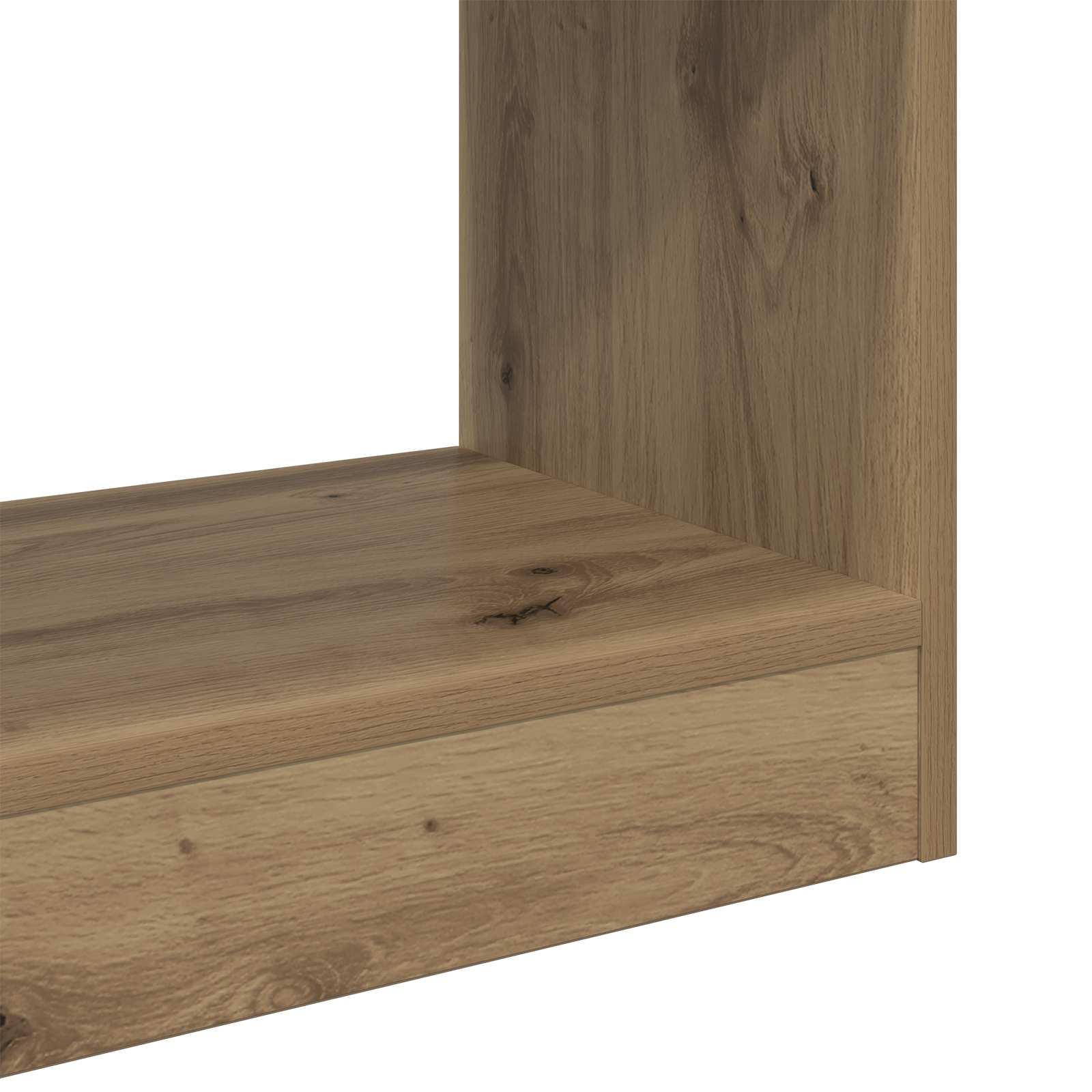 Bücherregal Artisan-Eiche 60 x 30 x 72 cm Holzwerkstoff