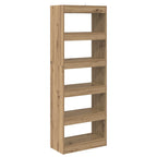 Bücherregal Artisan-Eiche 60 x 30 x 166 cm Holzwerkstoff