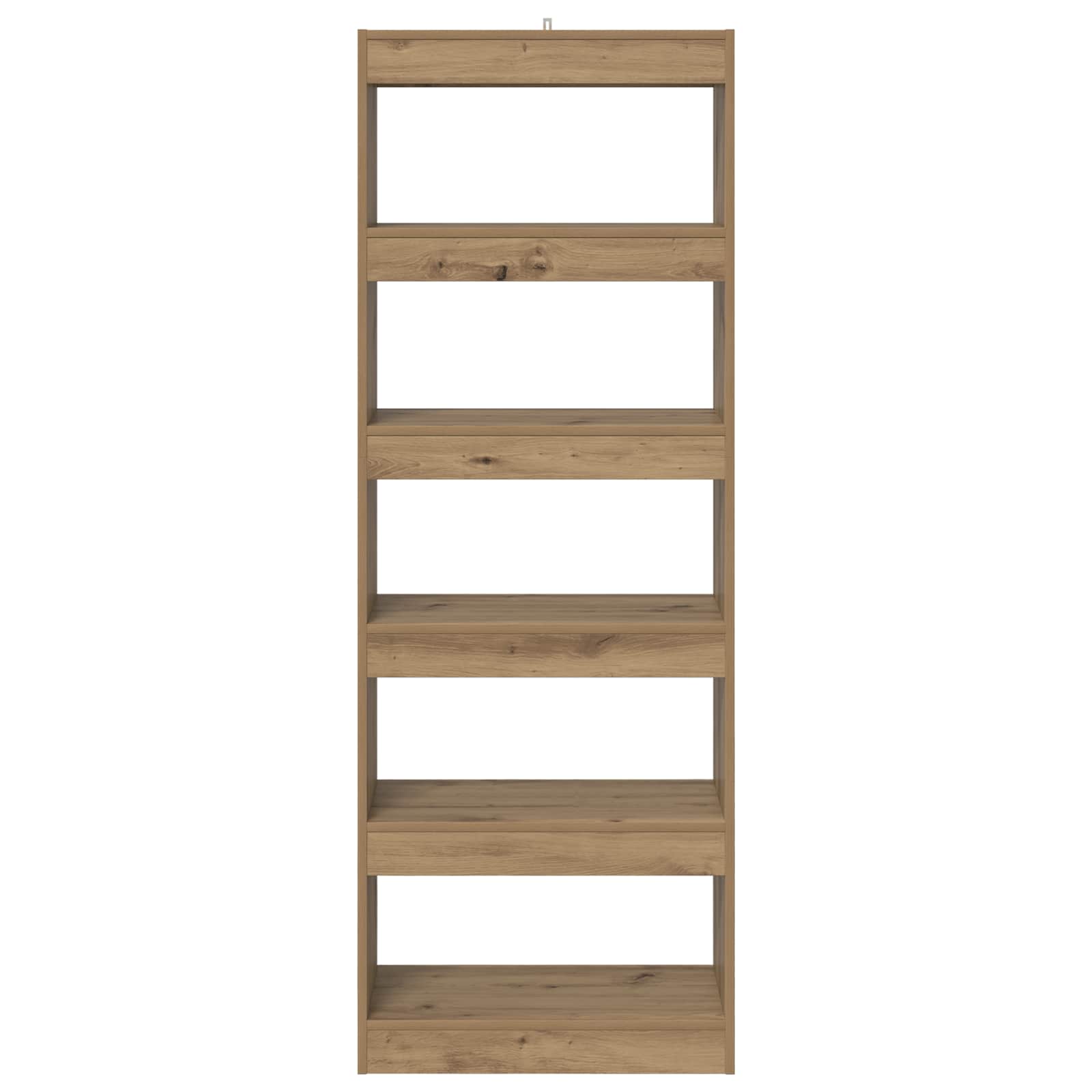 Bücherregal Artisan-Eiche 60 x 30 x 166 cm Holzwerkstoff