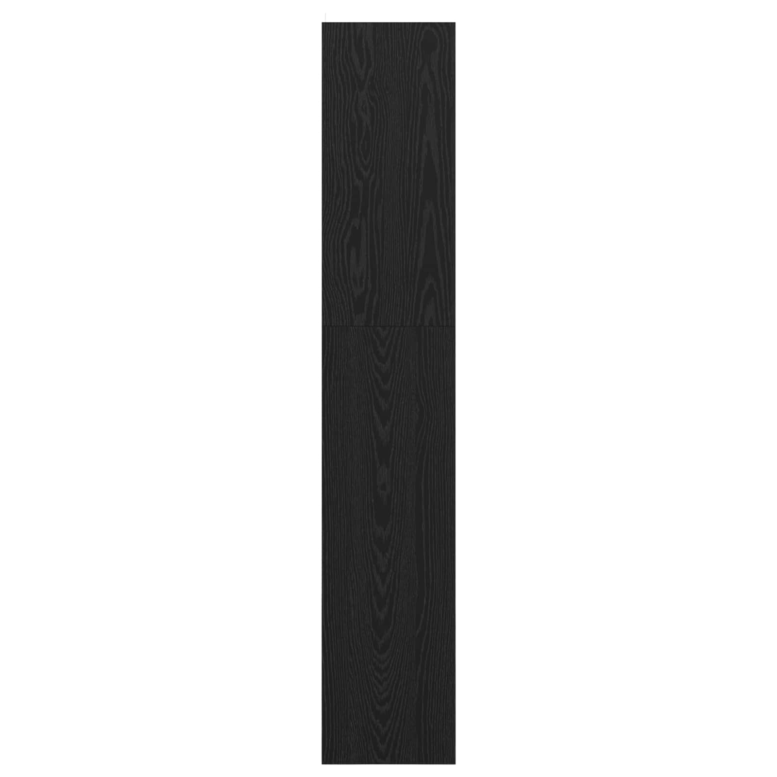 Bücherregal Schwarz Eichen-Optik 60 x 30 x 166 cm Holzwerkstoff