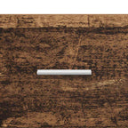 Couchtisch mit Schubladen Altholz 55 x 55 x 45 cm Holzwerkstoff