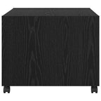 Couchtisch Schwarz Eichen-Optik 55 x 55 x 45 cm Holzwerkstoff
