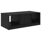 Couchtisch Schwarz Eichen-Optik 102 x 50 x 36cm Holzwerkstoff
