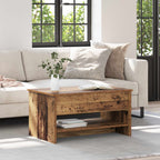 Couchtisch Altholz 80 x 50,5 x 41,5 cm Holzwerkstoff