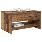 Couchtisch Altholz 80 x 50,5 x 41,5 cm Holzwerkstoff