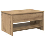 Couchtisch Artisan-Eiche 80 x 50,5 x 41,5 cm Holzwerkstoff