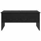 Couchtisch Schwarz Eichen-Optik 102 x 50,5 x 46,5 cm