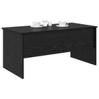 Couchtisch Schwarz Eichen-Optik 102 x 50,5 x 46,5 cm