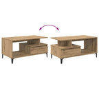 Couchtisch Artisan-Eiche 90 x 49 x 45 cm Holzwerkstoff