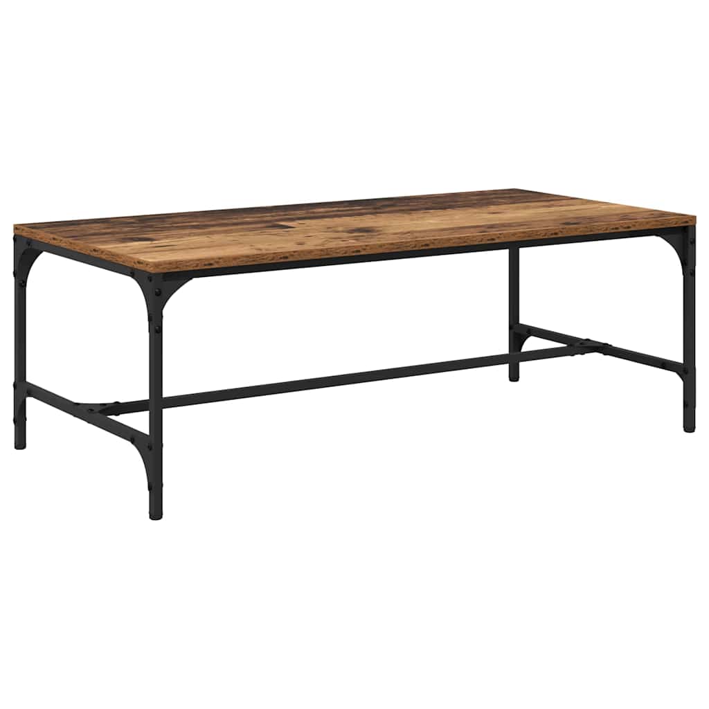 Couchtisch Altholz 100 x 50 x 35 cm Holzwerkstoff