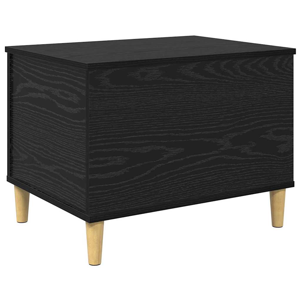 Nachttisch Schwarz Eichen-Optik 60 x 44,5 x 45 cm Holzwerkstoff