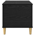 Nachttisch Schwarz Eichen-Optik 60 x 44,5 x 45 cm Holzwerkstoff