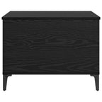 Couchtisch Schwarz Eichen-Optik 60 x 44,5 x 45 cm Holzwerkstoff
