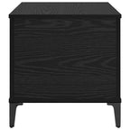Couchtisch Schwarz Eichen-Optik 60 x 44,5 x 45 cm Holzwerkstoff