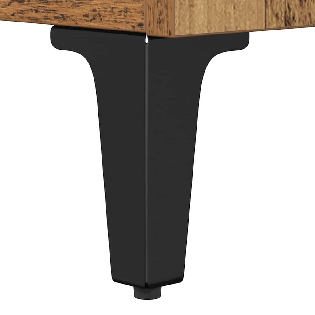 Couchtisch Altholz 80 x 80 x 36,5 cm Holzwerkstoff