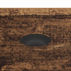 Couchtisch mit Schubladen Altholz 50 x 50 x 35 cm Holzwerkstoff