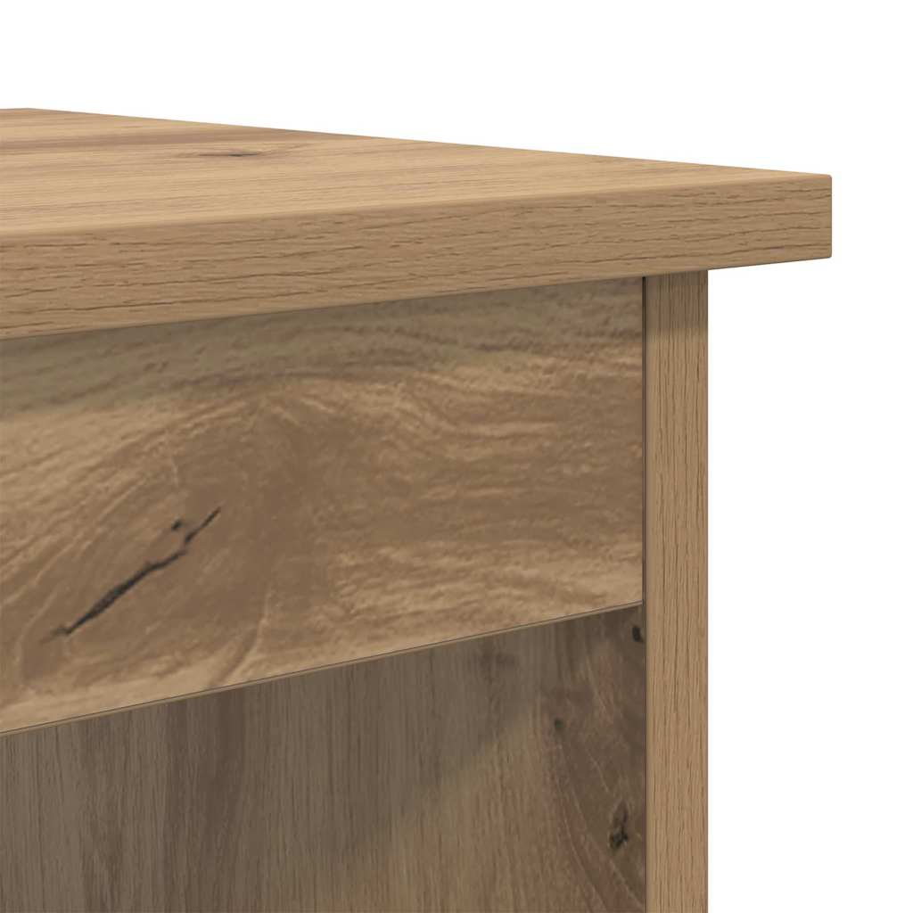 Couchtisch 3 pcs Artisan-Eiche Holzwerkstoff