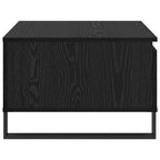 Couchtisch Schwarz Eichen-Optik 55 x 55 x 36,5 cm Holzwerkstoff