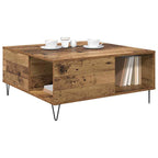 Couchtisch Altholz 80 x 80 x 36,5 cm Holzwerkstoff