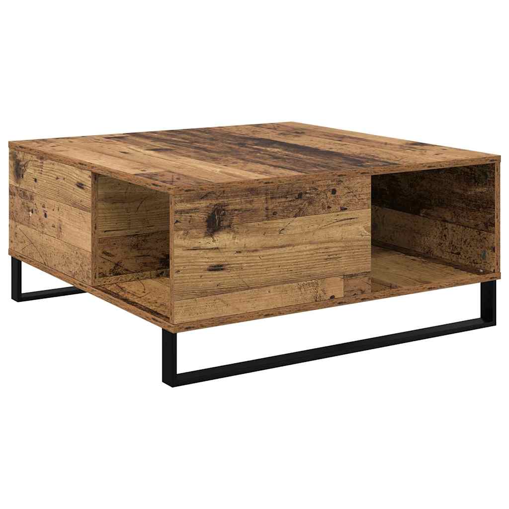 Couchtisch Altholz 80 x 80 x 36,5 cm Holzwerkstoff