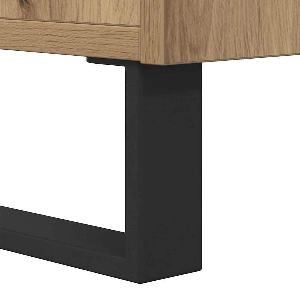 Couchtisch Artisan-Eiche 80 x 80 x 36,5 cm Holzwerkstoff