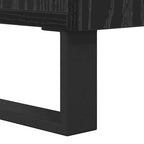 Couchtisch Schwarz Eichen-Optik 80 x 80 x 36,5 cm Holzwerkstoff