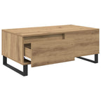 Couchtisch Artisan-Eiche 90 x 50 x 36,5 cm Holzwerkstoff