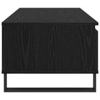 Couchtisch Schwarz Eichen-Optik 90 x 50 x 36,5 cm Holzwerkstoff