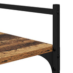 Bücherregal Altholz 56 x 32 x 174 cm Holzwerkstoff
